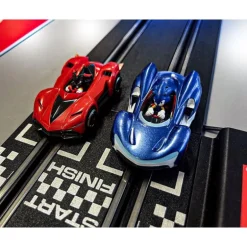 Carrera Go!!! Sonic The Hedgehog Circuito con Coche de Sonic y Shadow
