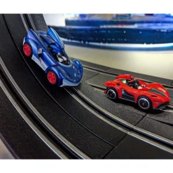 Carrera Go!!! Sonic The Hedgehog Circuito con Coche de Sonic y Shadow