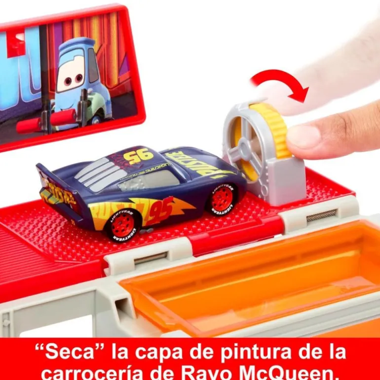 Cars Color Changers Camión Transformable Mack Taller De Pintura Móvil