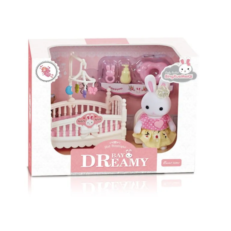 Casa Alegre Set de Cuna con Figura y Accesorios