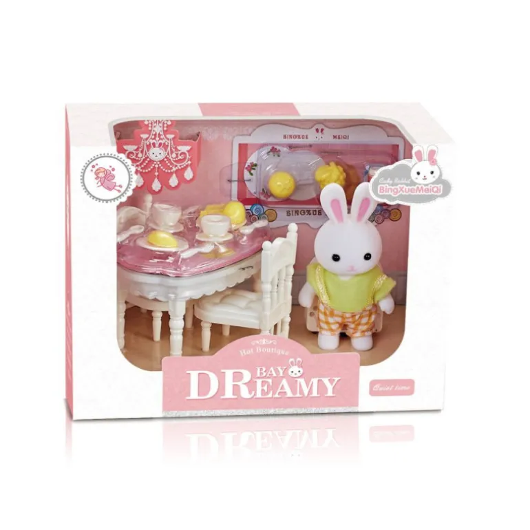 Casa Alegre Set de Merienda con Figura y Accesorios