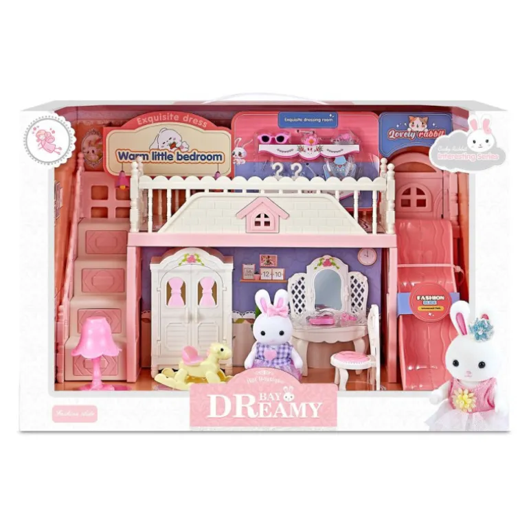 Casa Alegre Set Dormitorio con Vestidor con Figura y Accesorios