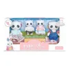 Casa Alegre Set Familia Oso Panda 4 Figuras
