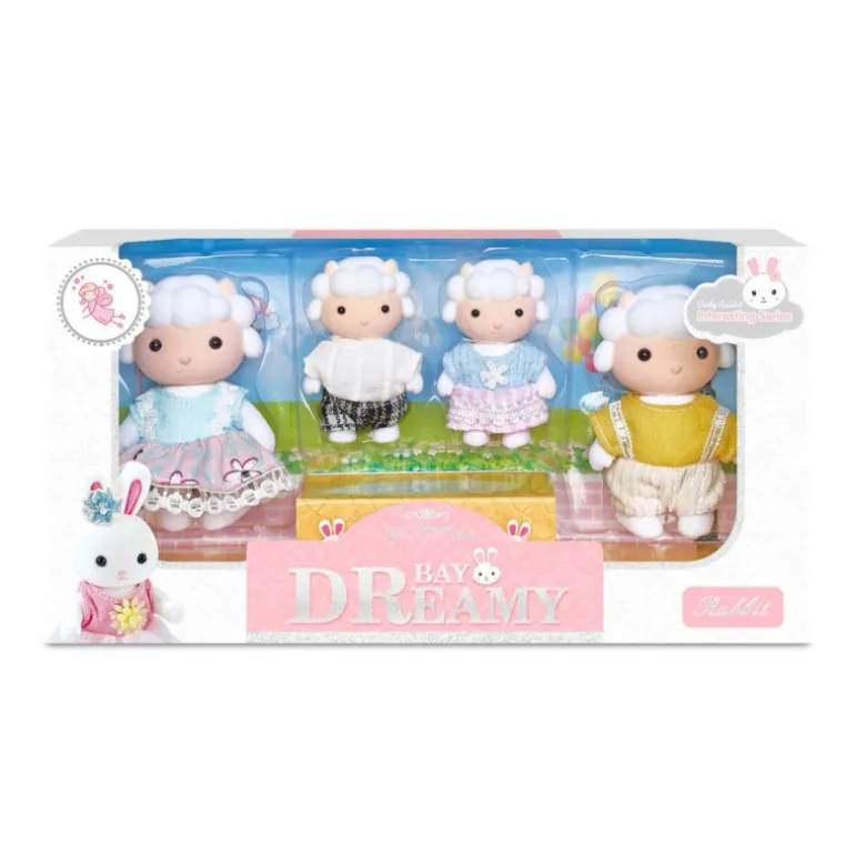 Casa Alegre Set Familia Oveja 4 Figuras