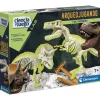 Ciencia y Juego Arqueojugando T-Rex y Triceraptors
