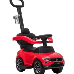 Correpasillos Volkswagen Rojo con Palo