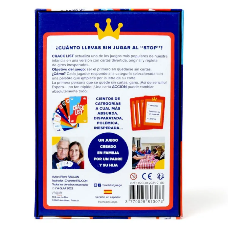 Crack List Juego de Mesa