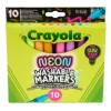 Crayola 10 Rotuladores Maxi Punta Efecto Neón