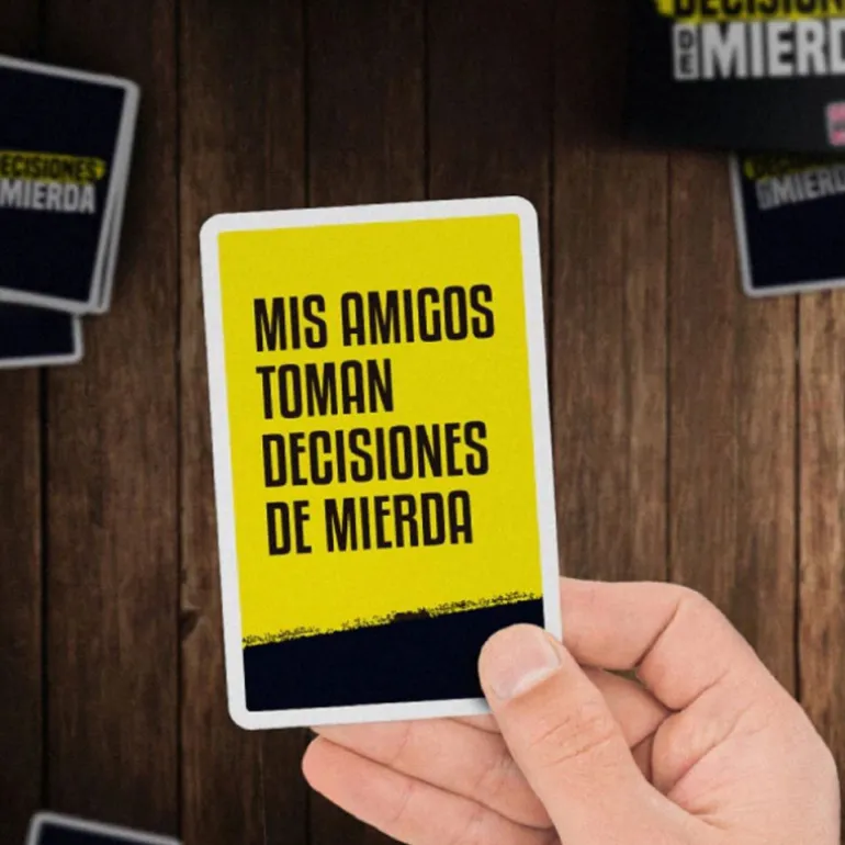 Decisiones De Mierda Juego de Mesa de Adultos