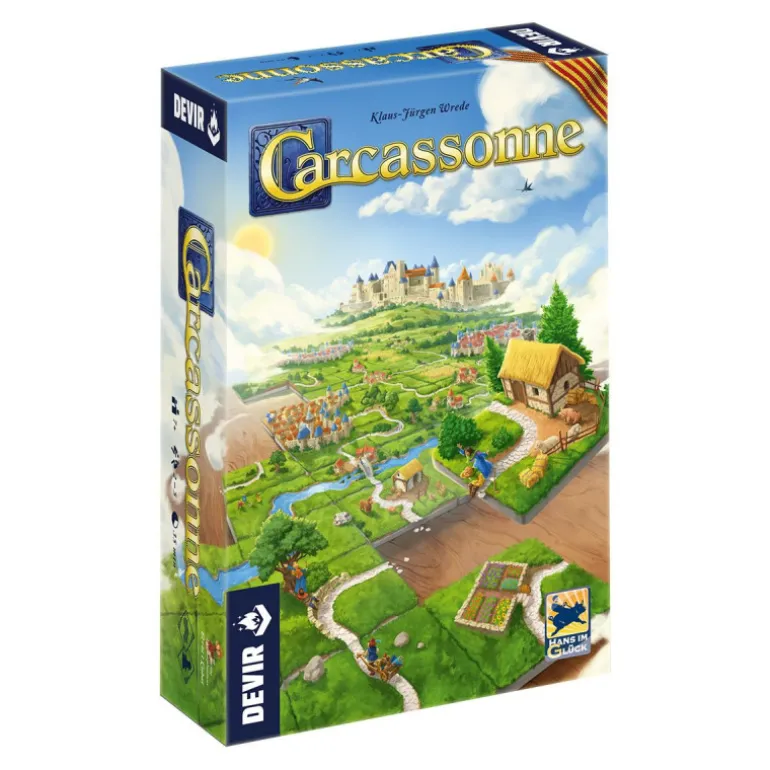 Devir Carcassone Basic Juego de Mesa en Catalán