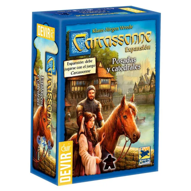 Devir Carcassone: Posadas y Catedrales Juego de Mesa