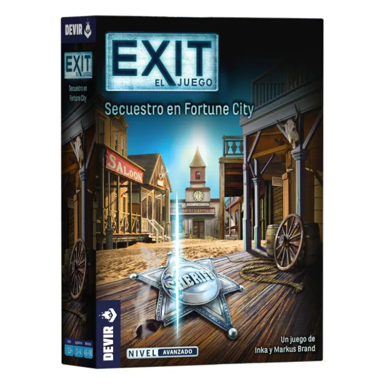 Devir Exit Secuestro en Fortune City Juego de Mesa