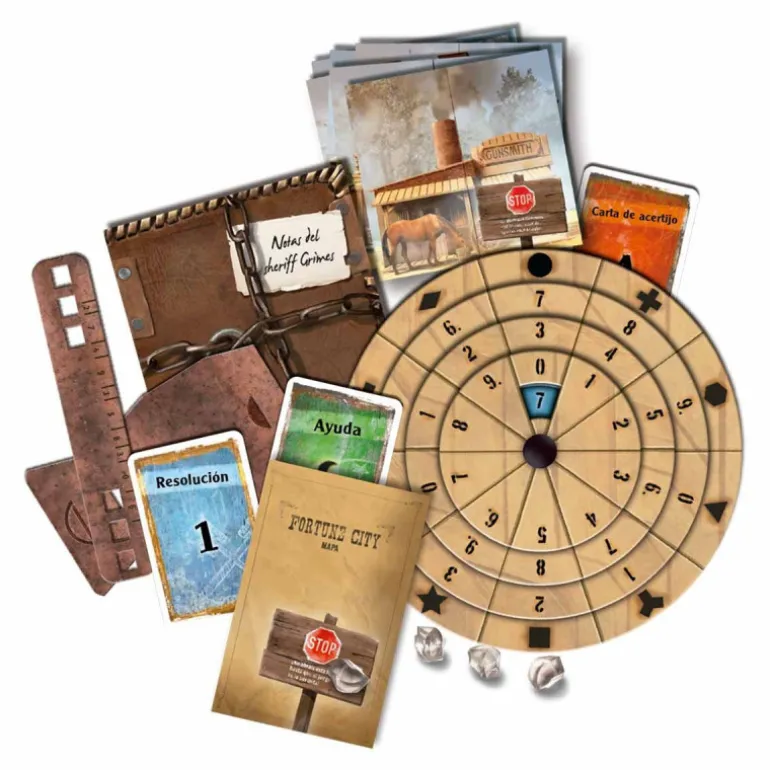 Devir Exit Secuestro en Fortune City Juego de Mesa