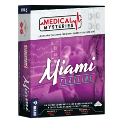 Devir Medical Mysteries Miami Flatline Juego de Mesa