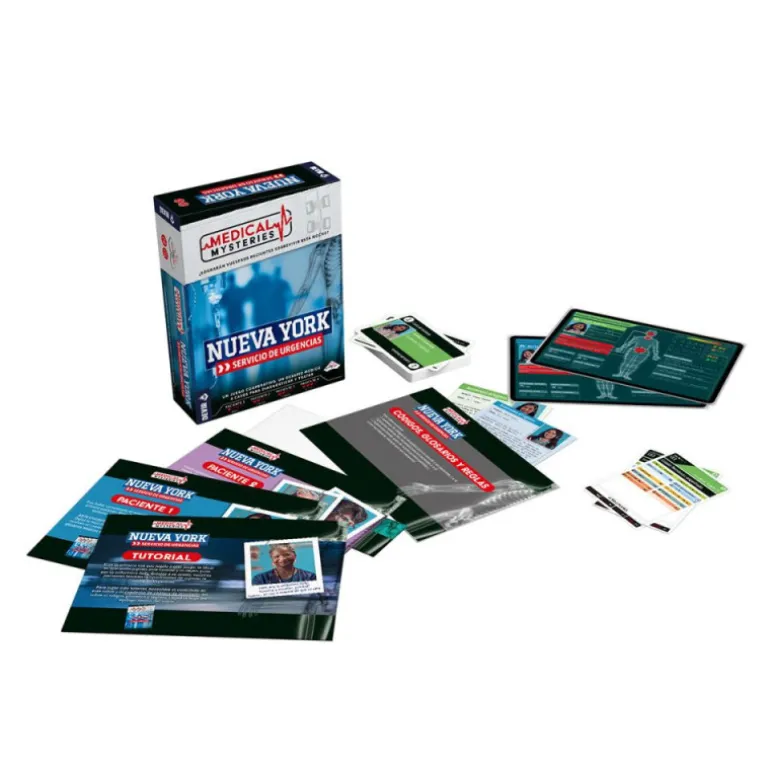 Devir Medical Mysteries Nueva York Servicio de Urgencias Juego de Mesa