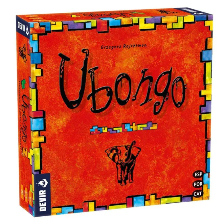 Devir Ubongo Trilingüe Nueva Versión Juego de Mesa