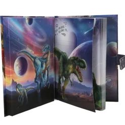 Dino World Diario con Código Secreto y Sonido