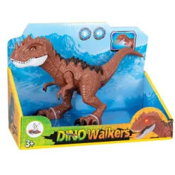 Dinosaurio Marrón con Luz y Sonido