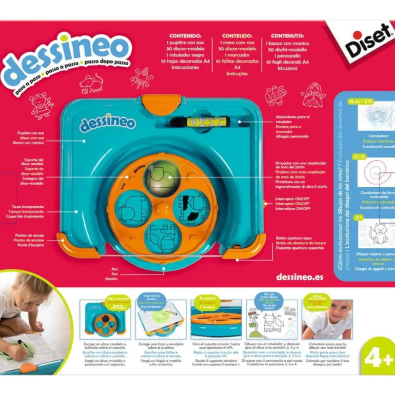 Diset Dessineo Aprende a Dibujar Paso a Paso