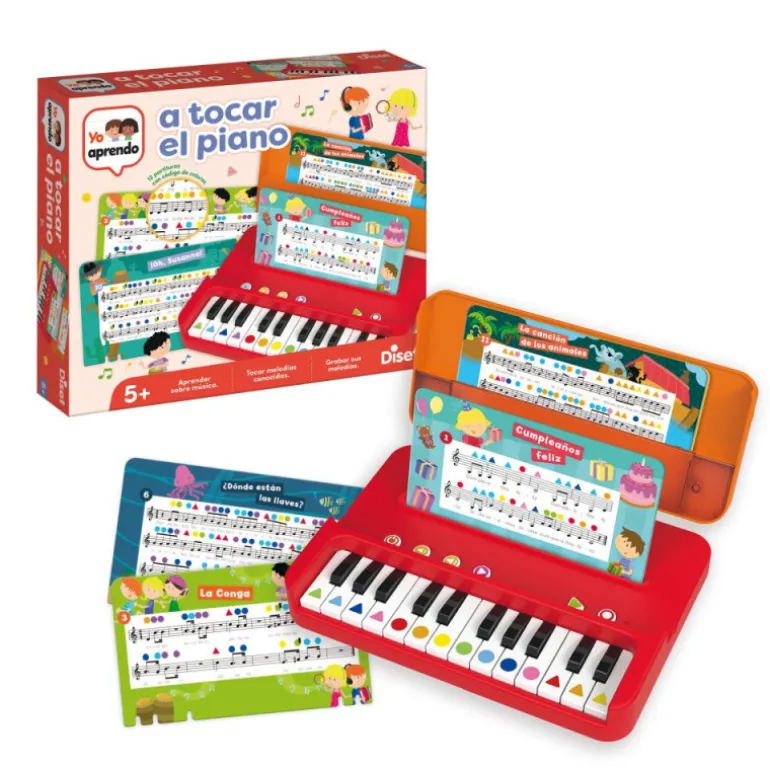 Diset Yo Aprendo a Tocar el Piano Juego Educativo