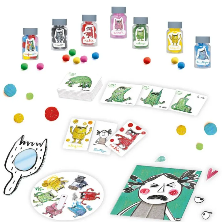 Diset Yo Descubro las Emociones: El Monstruo Juego Educativo