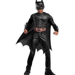 Disfraz Infantil Batman Black Line Deluxe Talla M 5-7 Años
