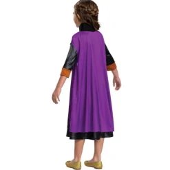 Disfraz Infantil Disney Frozen Anna de Viaje Clásico Talla XS 3-4 Años