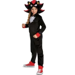 Disfraz Infantil Sonic 3 Shadow Clásico Talla S 4-6 Años