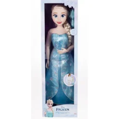 Disney Frozen Muñeca mi Amiga Elsa de 80 cm con Accesorios
