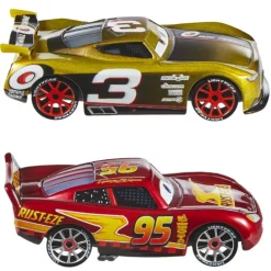 Disney Pixar Cars Nascar Pack 2 Vehículos y Accesorios