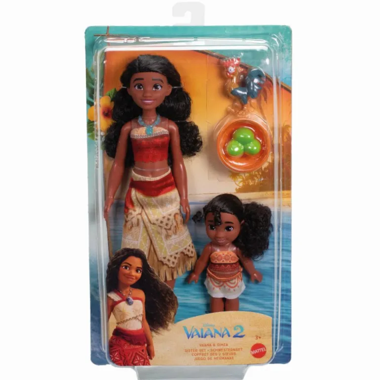 Disney Princess Vaiana 2 Pack 2 Hermanas