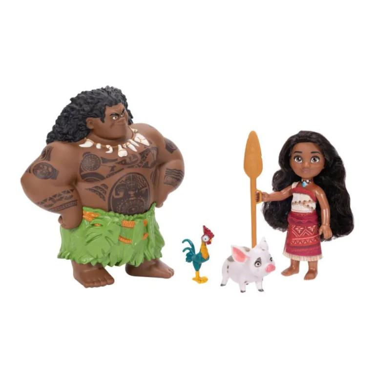 Disney Vaiana II Set de Regalo Vaiana & Maui de 15 cm