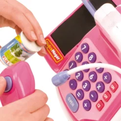 Dulce Hogar Caja Registradora Con Cinta Rosa