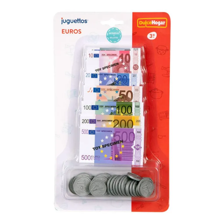 Dulce Hogar Euros en Monedas y Billetes