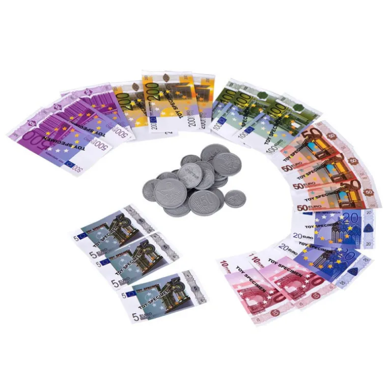 Dulce Hogar Euros en Monedas y Billetes