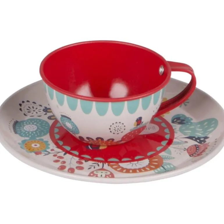 Dulce Hogar Juego de Té Metálico