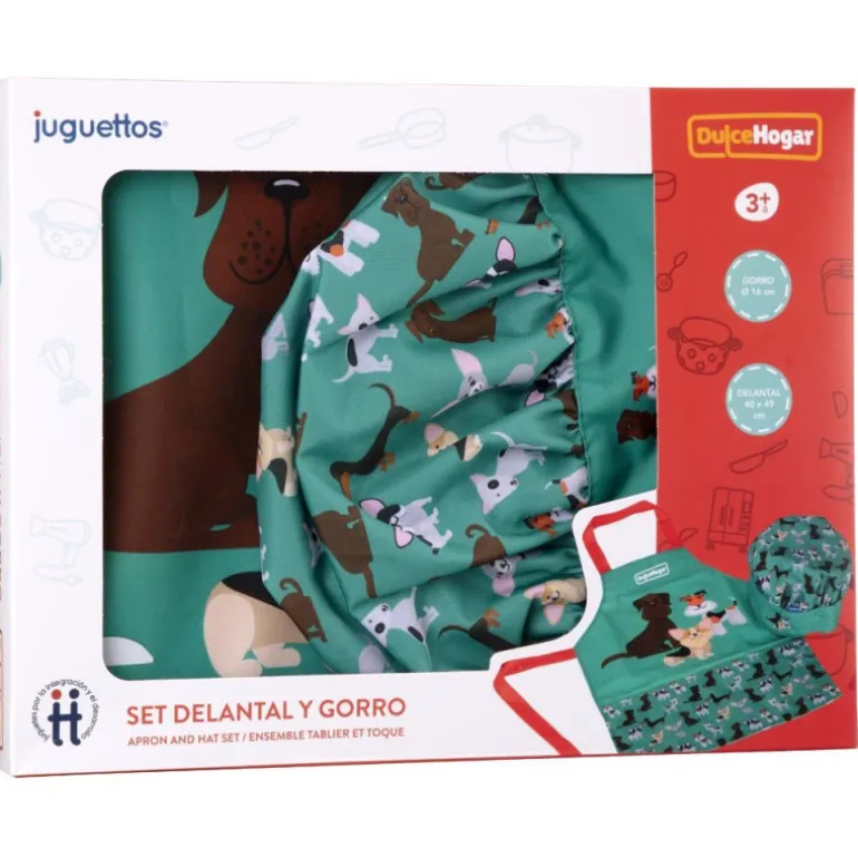 Dulce Hogar Set Delantal y Gorro