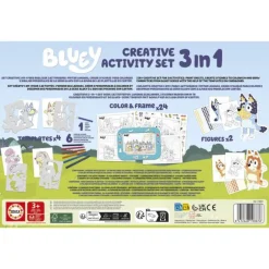 Educa Bluey Set Creativo de Actividades 3 en 1
