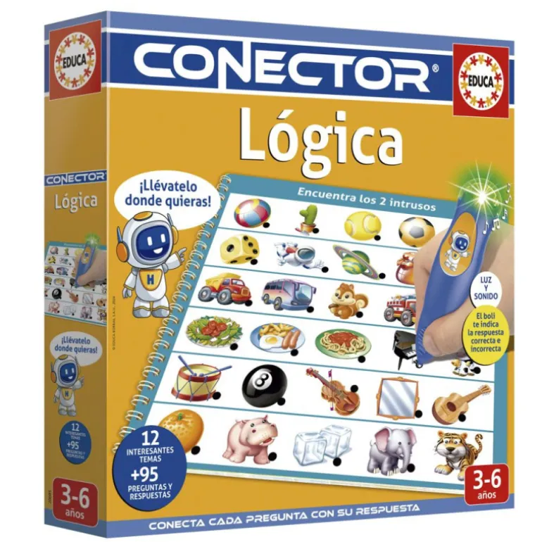 Educa Conecto Lógica Juego Educativo