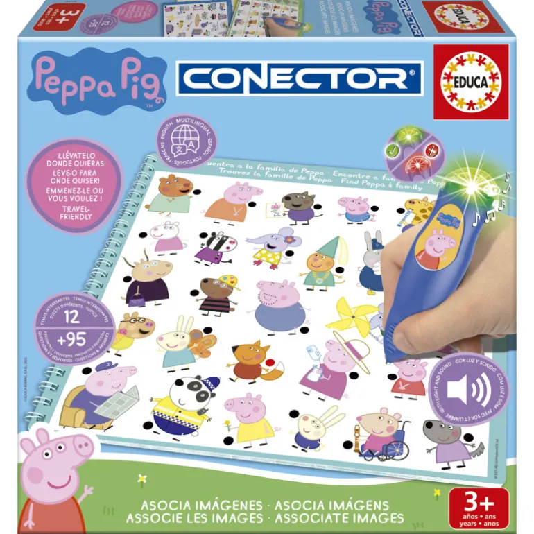 Educa Conector Peppa Pig Juego de Mesa