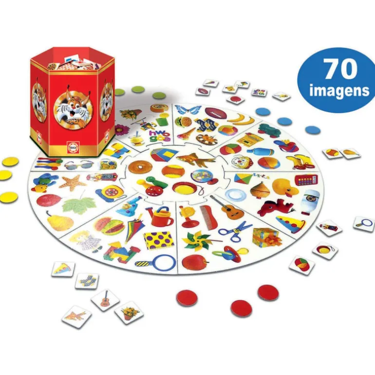 Educa Lince 70 Imágenes Juego de Mesa