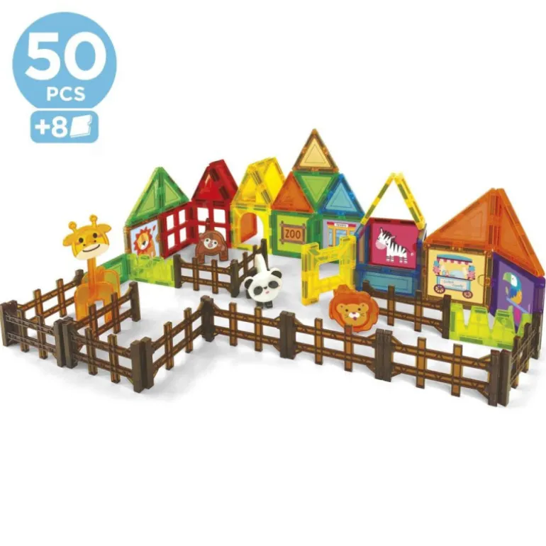 Educa Magnetics Park Zoo 50 Piezas Juego de Construcción