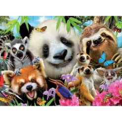 Educa Puzzle 300 Piezas Black-Eyed Friends Selfie - 18610