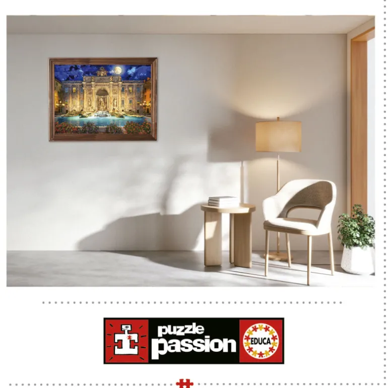 Educa Puzzle 1000 Piezas Fontana Di Trevi - 19923