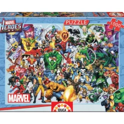 Educa Puzzle 1000 Piezas Los Héroes de Marvel - 15193