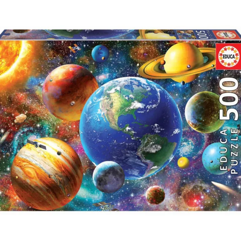 Educa Puzzle 500 Piezas Sistema Solar - 18449