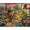 Educa Puzzle 1000 Piezas Tierra de Dinosaurios - 17655
