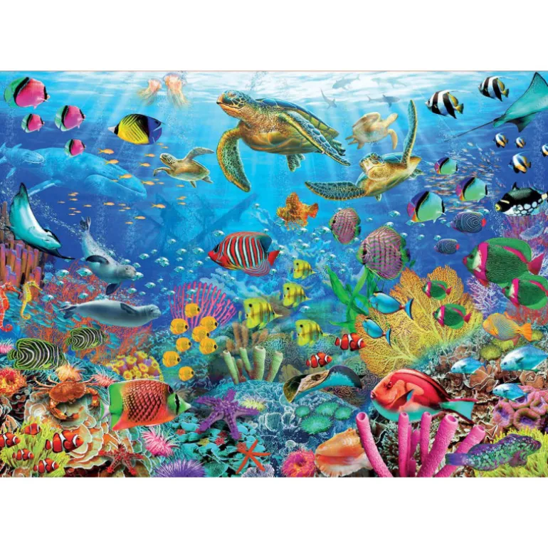 Educa Puzzle 1000 Piezas Tortugas en el Paraíso - 19266