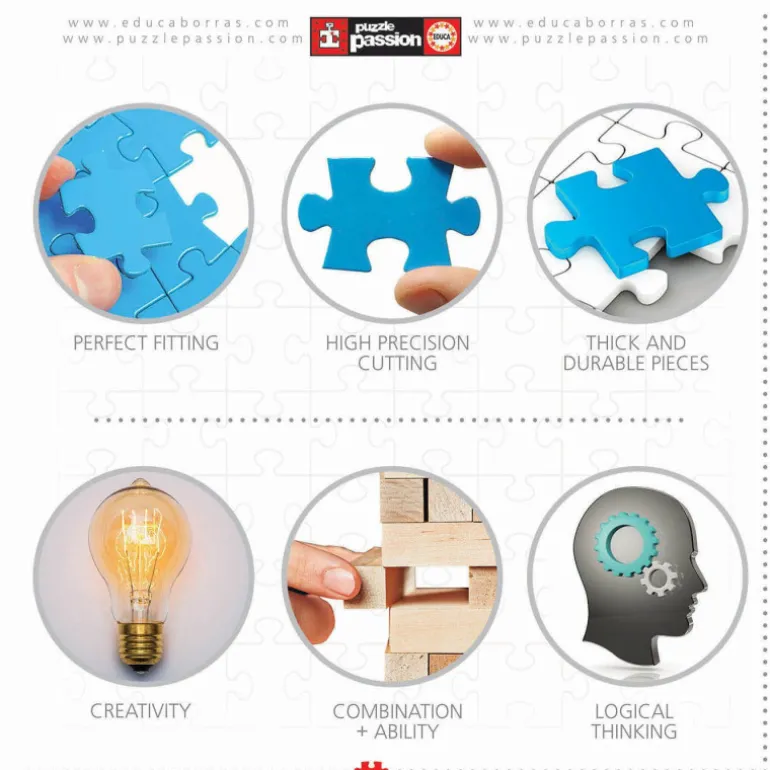 Educa Puzzle 1000 Piezas Tortugas en el Paraíso - 19266