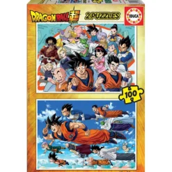Educa Puzzle 2 x 100 Piezas Dragon Ball - 18214